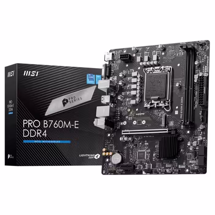 خرید مادربرد MSI PRO B760M-E DDR4 با بهترین قیمت