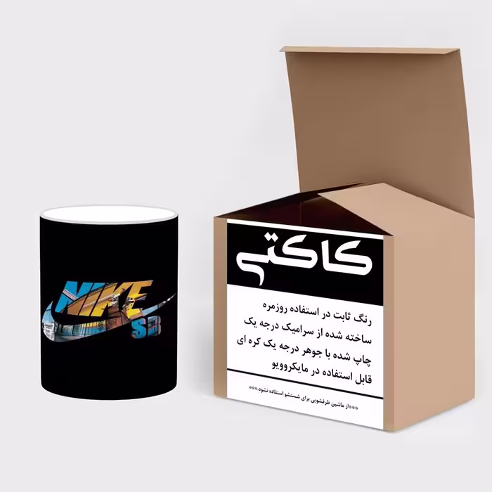 ماگ حرارتی کاکتی طرح فانتزی مدل mgh20564