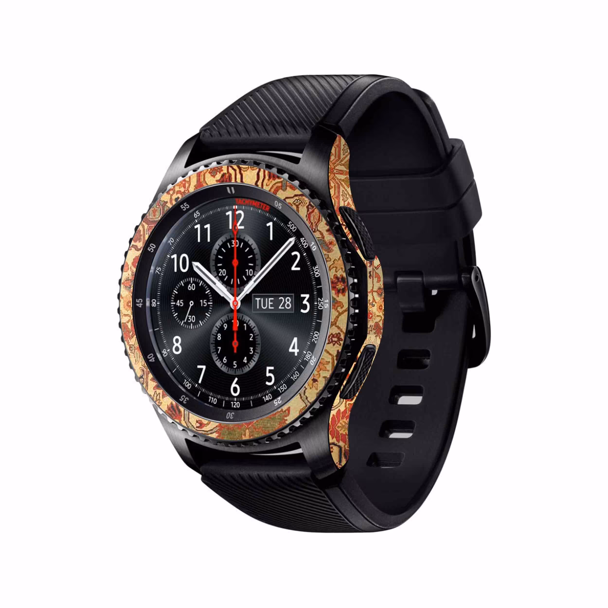 برچسب ماهوت طرح Iran-Carpet2 مناسب برای ساعت هوشمند سامسونگ Galaxy Gear S3 Frontier