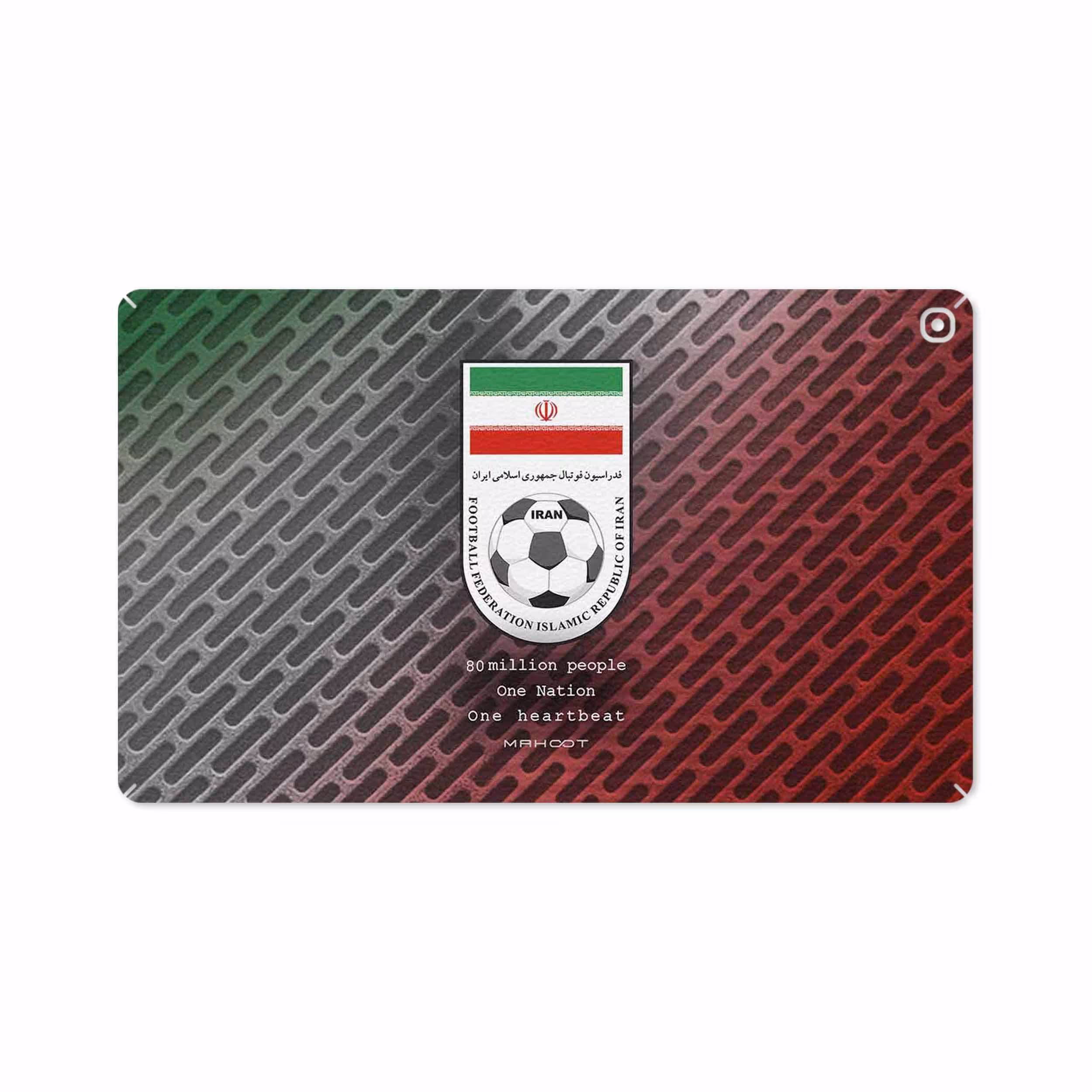 برچسب پوششی ماهوت مدل Iran-National-Football-Team مناسب برای تبلت سامسونگ Galaxy Tab A 10.1 2019 T515