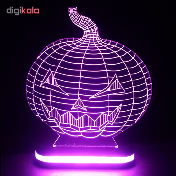 چراغ خواب طرح کدو هالووین کد 1087