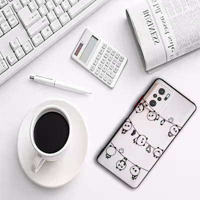 کاور لاین کینگ مدل PANDA UV مناسب برای گوشی موبایل شیایومی Redmi Note10 10S به همراه پایه نگهدارنده