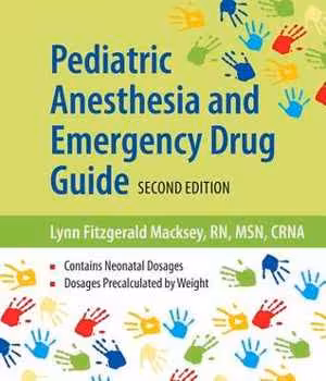 [PDF] دانلود کتاب Pediatric Anesthesia And Emergency Drug Guide, 2015
