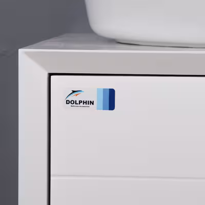 ست کابینت و روشویی دلفین مدل 6040-W به همراه آینه 