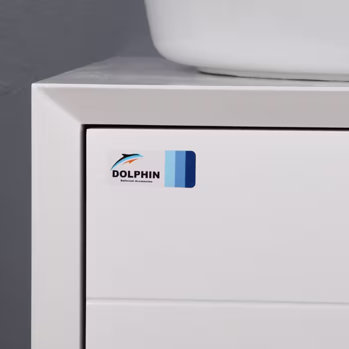 ست کابینت و روشویی دلفین مدل 6040-W به همراه آینه 