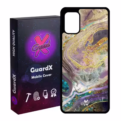 کاور گارد ایکس طرح ماربل مدل Glass10295 مناسب برای گوشی موبایل سامسونگ Galaxy A31
