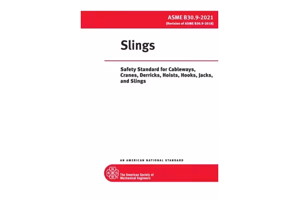 ♻️✏️ASME B30.9 2021 ❤️ASME B30.9 2021 : Slings - کتابخانه مجازی واتیکان