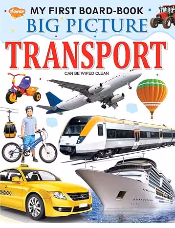 خرید و دانلود نسخه کامل کتاب My First Board Book of Transport - PDF