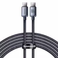 کابل USB-C باسئوس مدل Crystal Shine-100W طول 2 متر