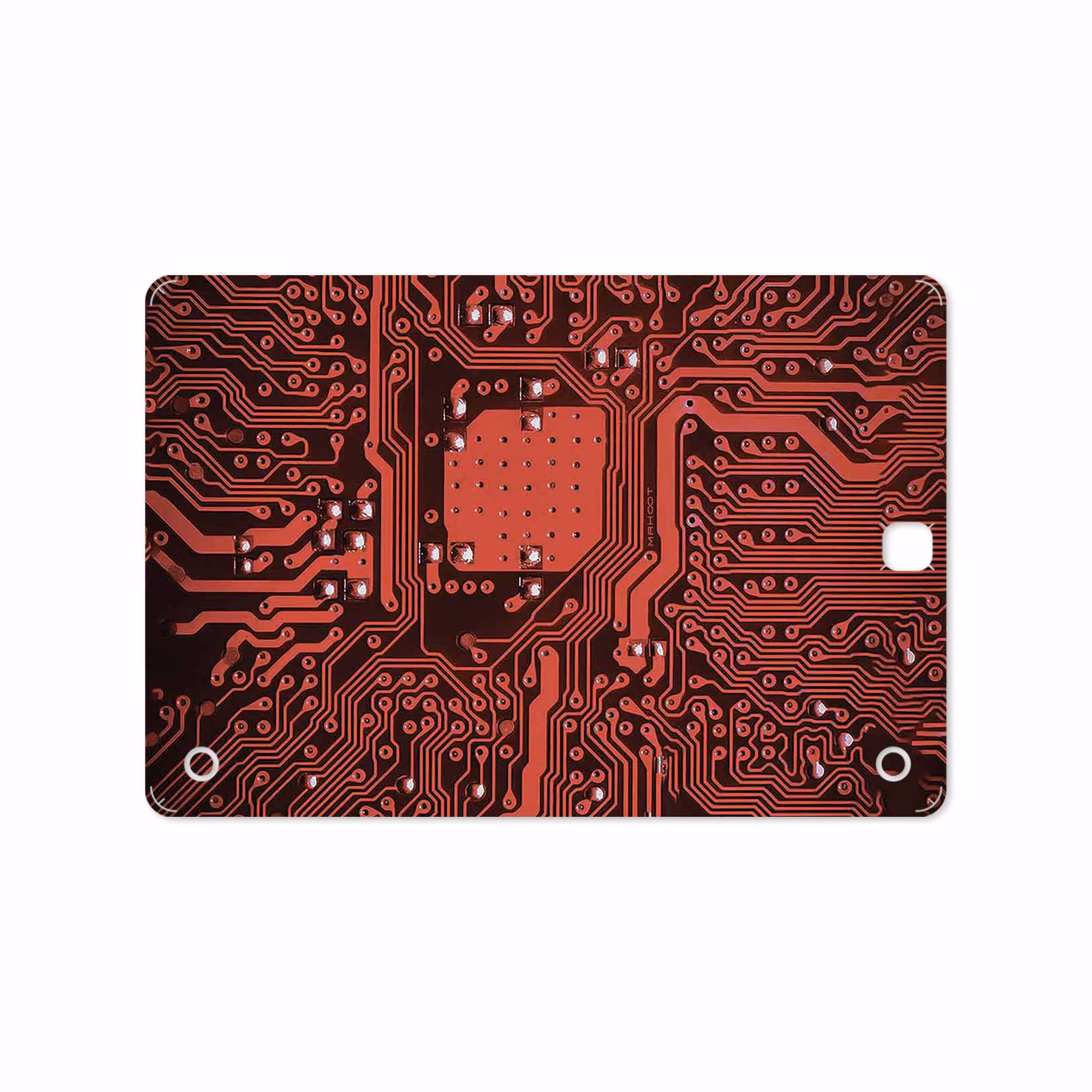 برچسب پوششی ماهوت مدل Red Printed Circuit Board مناسب برای تبلت سامسونگ Galaxy Tab A 9.7 2015 T555
