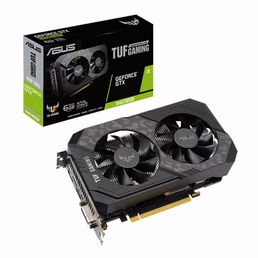 خرید کارت گرافیک ایسوس Graphics ASUS TUF GTX 1660S 6G GAMING با بهترین قیمت