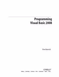 خرید و دانلود نسخه کامل کتاب Programming Visual Basic 2008