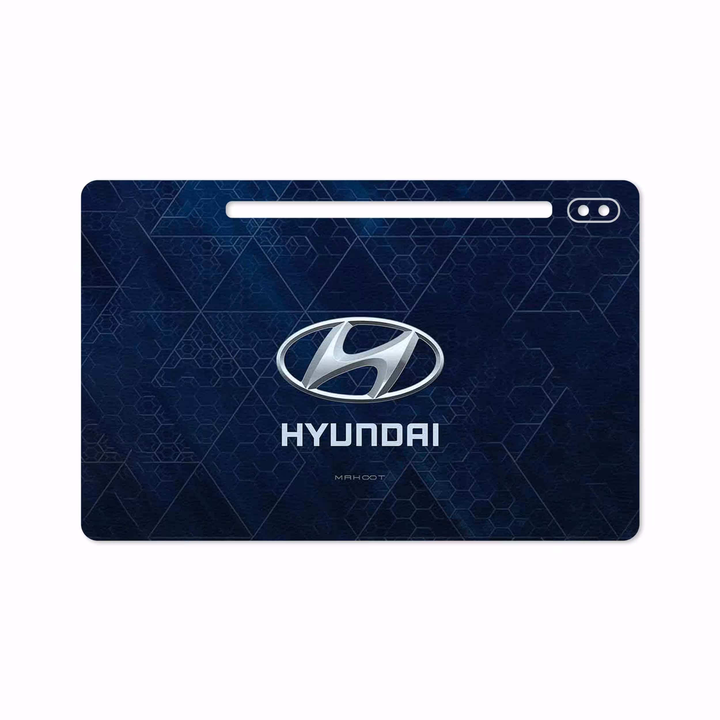 برچسب پوششی ماهوت مدل Hyundai-Logo مناسب برای تبلت سامسونگ Galaxy Tab S6 2019 SM-T860