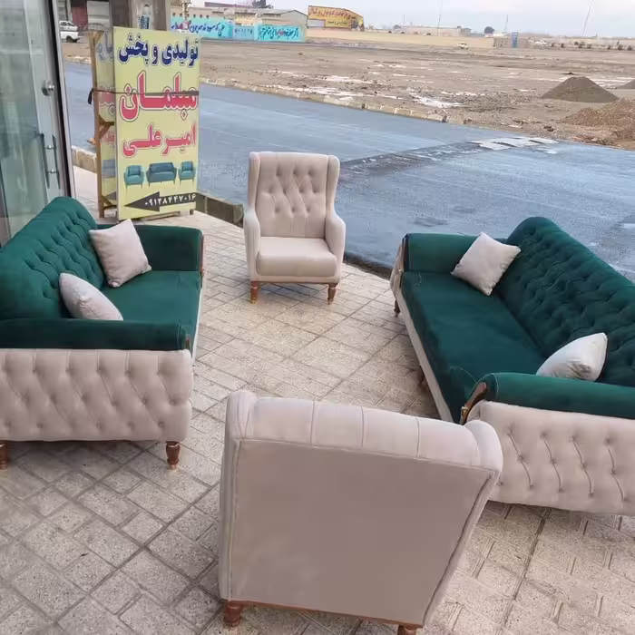 مبل پاریس راحتی از تولید به مصرف بدونه واسطه فروش به صورت نقدواقساط 