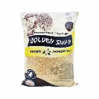 برنج قهوه ای جاسمین 2 کیلو گلدن سوان - golden swan