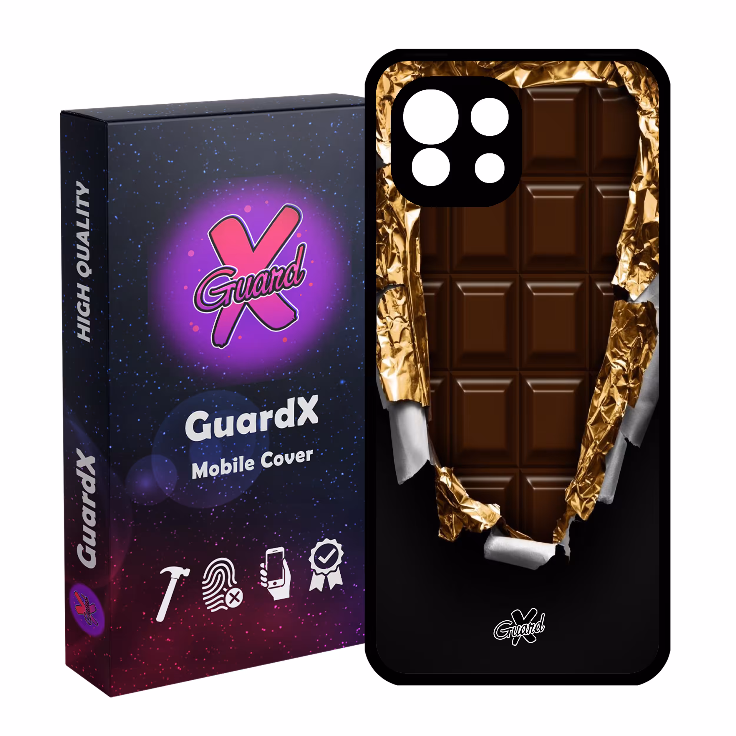 کاور گارد ایکس طرح Chocolate مدل Glass10061 مناسب برای گوشی موبایل شیائومی Mi 11 Lite