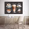 تابلو مدل دکوراتیو طرح coffee کد 0392