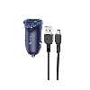 شارژر فندکی هوکو مدل Z39 QC3.0 18W به همراه کابل تبدیل MICROUSB