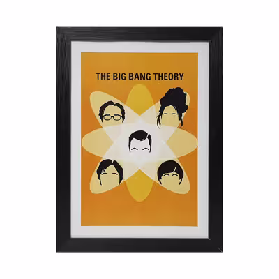 تابلو طرح Big Bang Theory مدل PrBgBng1b