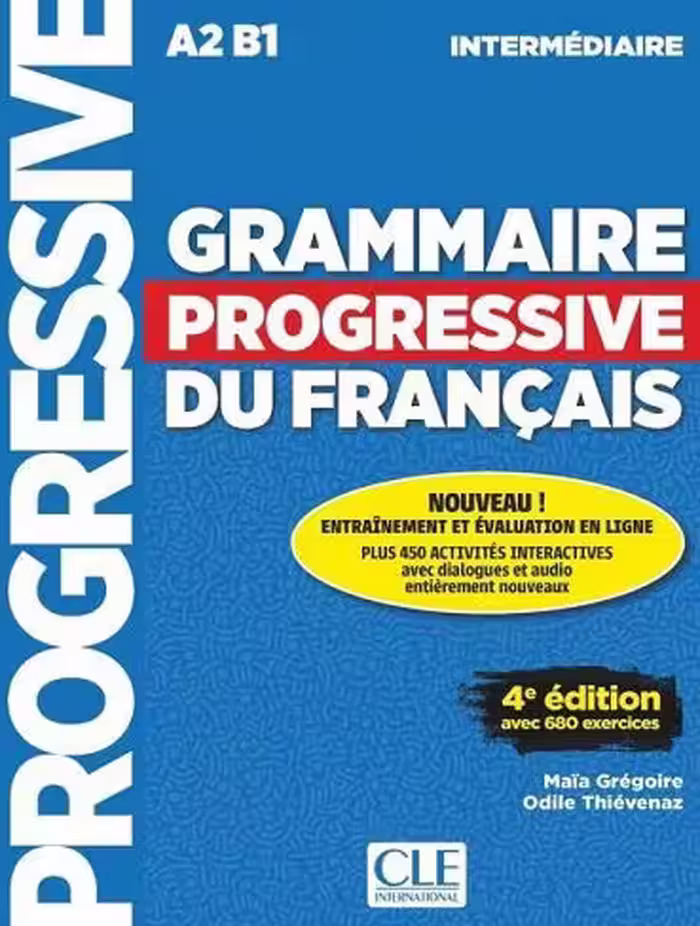 کتاب Grammaire Progressive Du Francais Intermediaire – 4ed  Corriges CD