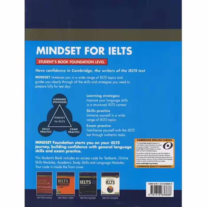 کتاب Mindset for IELTS Foundation Students Book اثر جمعی از نویسندگان انتشارات Cambridge