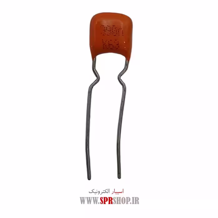 خازن پلی استر 390NF 63V