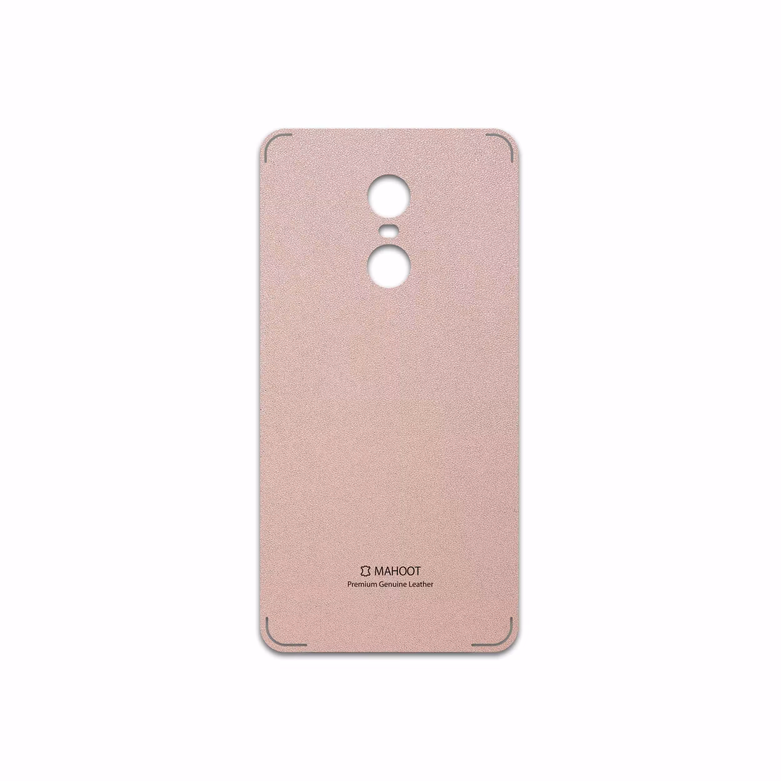 برچسب پوششی ماهوت مدل Rose Gold Leather مناسب برای گوشی موبایل شیائومی Redmi Note 4X