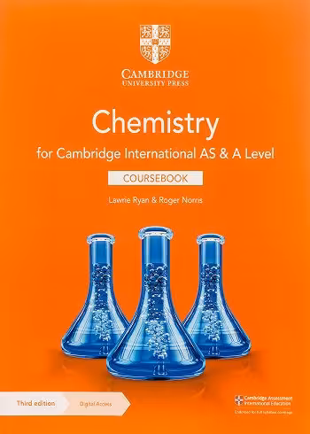 کتاب Cambridge International AS & A Level Chemistry (وزیری رنگی)
