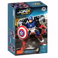 ساختنی دکول مدل Super Heroes 6006