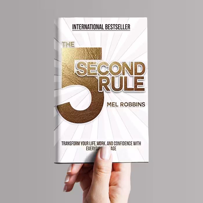 کتاب The 5 Second Rule اثر  Mel Robbins انتشارات Savio Republic