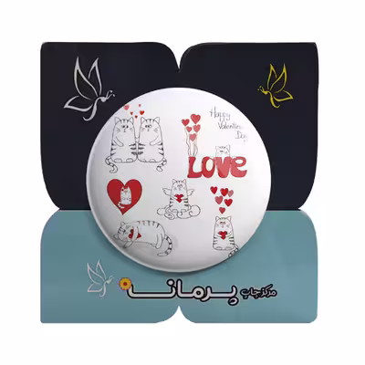 پیکسل پرمانه طرح Love کد pm.5409