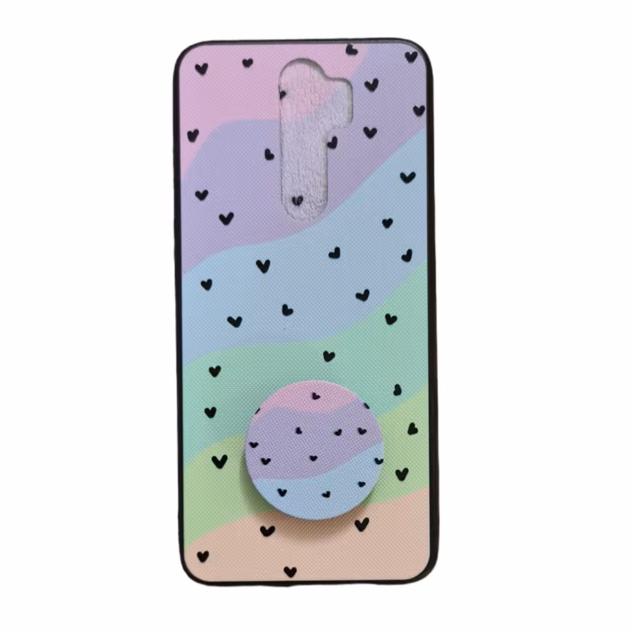 کاور طرح دخترانه کد 881 مناسب برای گوشی موبایل شیائومی Redmi Note 8 Pro به همراه پاپ سوکت