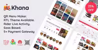 دانلود اسکریپت سفارش غذا Khana
