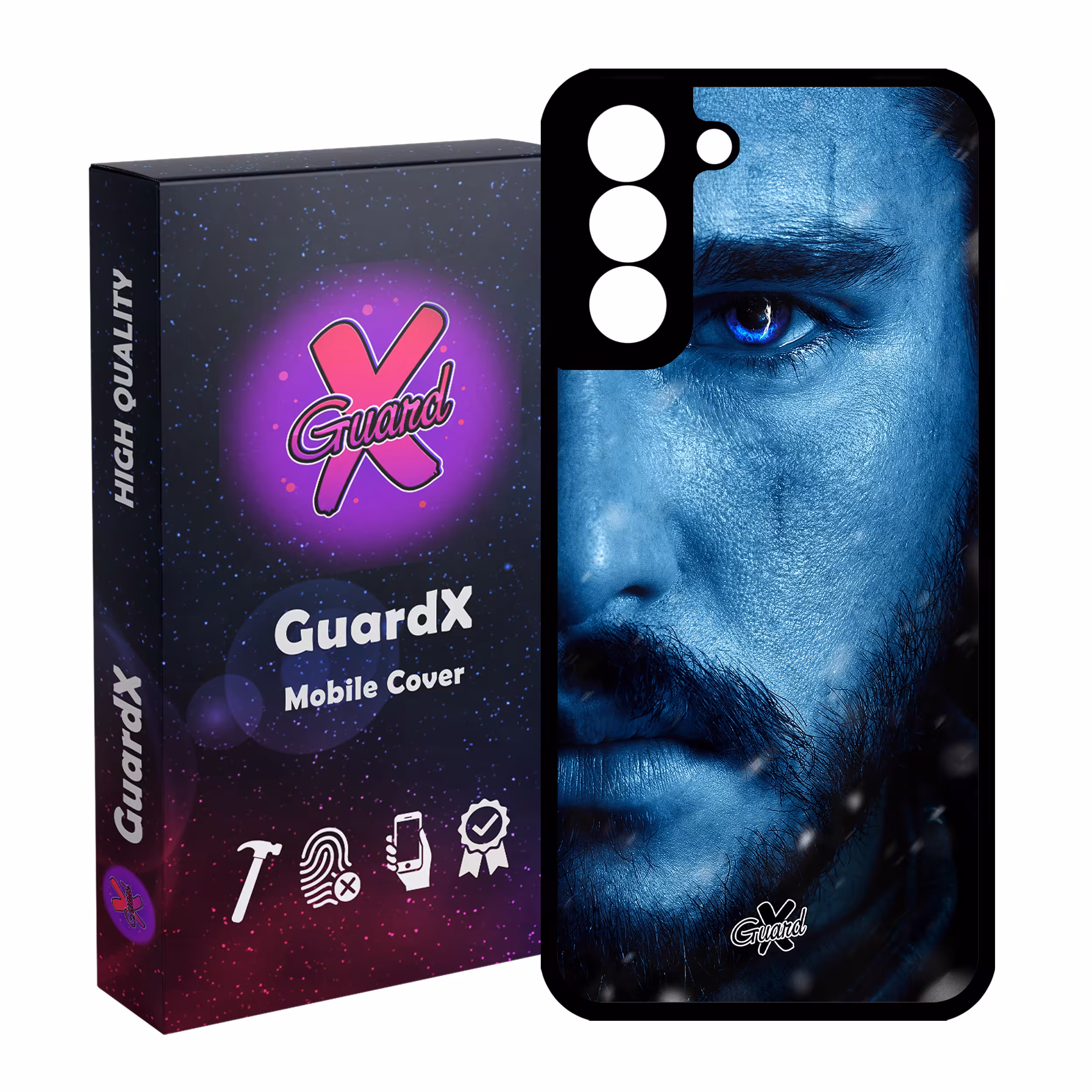 کاور گارد ایکس طرح Jon Snow مدل Glass10203 مناسب برای گوشی موبایل سامسونگ Galaxy S21 FE