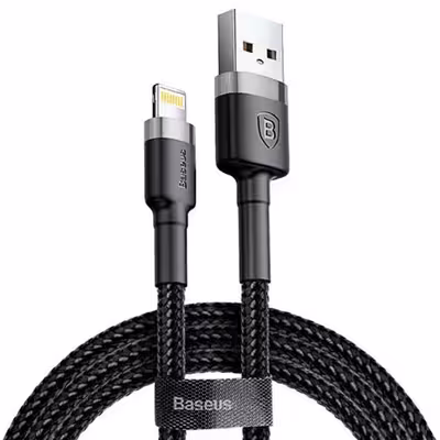 کابل تبدیل usb به لایتنینگ باسئوس مدل CALKLF-AG1 طول 0.5 متر