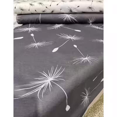 ملحفه مدل روانداز قاصدک یکنفره سایز 140×200سانتیمتر