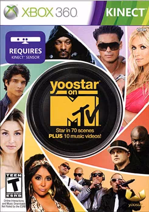 بازی کینکت کنسول Xbox360 yoostar on mtv