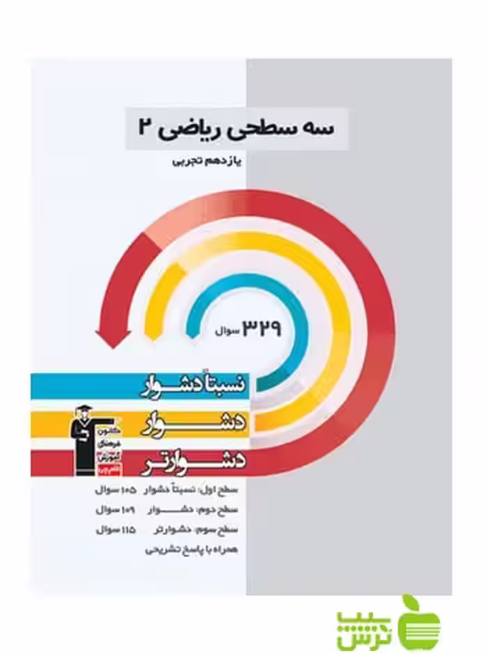 ریاضی یازدهم تجربی سه سطحی قلم چی - سیب ترش - SibTorsh با تخفیف 27 %