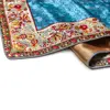 رومیزی ترمه عدل طرح گل فرنگ