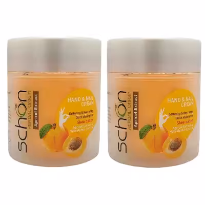 کرم مرطوب کننده دست و ناخن شون مدل Apricot Extract حجم 150 میلی لیتر مجموعه 2 عددی
