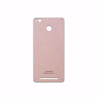 برچسب پوششی ماهوت مدل Rose Gold Leather مناسب برای گوشی موبایل شیائومی Redmi 3 Pro