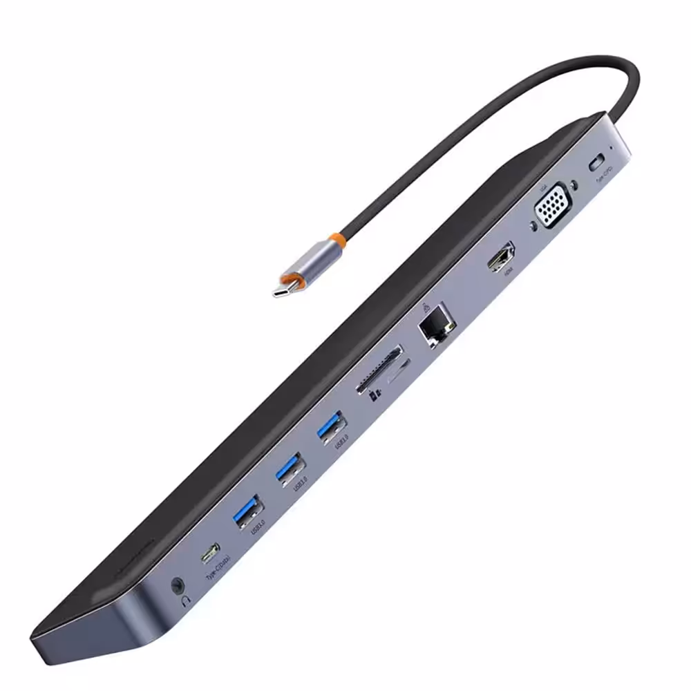 هاب تایپ سی 11 پورت بیسوس Baseus BS-OH060 WKSX030013
