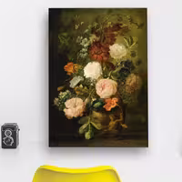 تابلو شاسی گالری استاربوی طرح گل مدل Amazing 165 | دنیای قاب