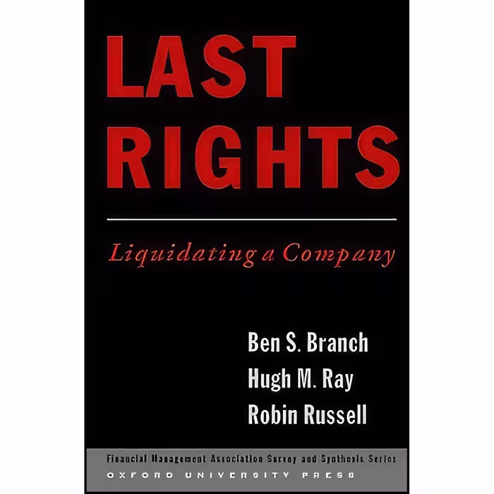کتاب زبان اصلی Last Rights اثر جمعی از نویسندگان
