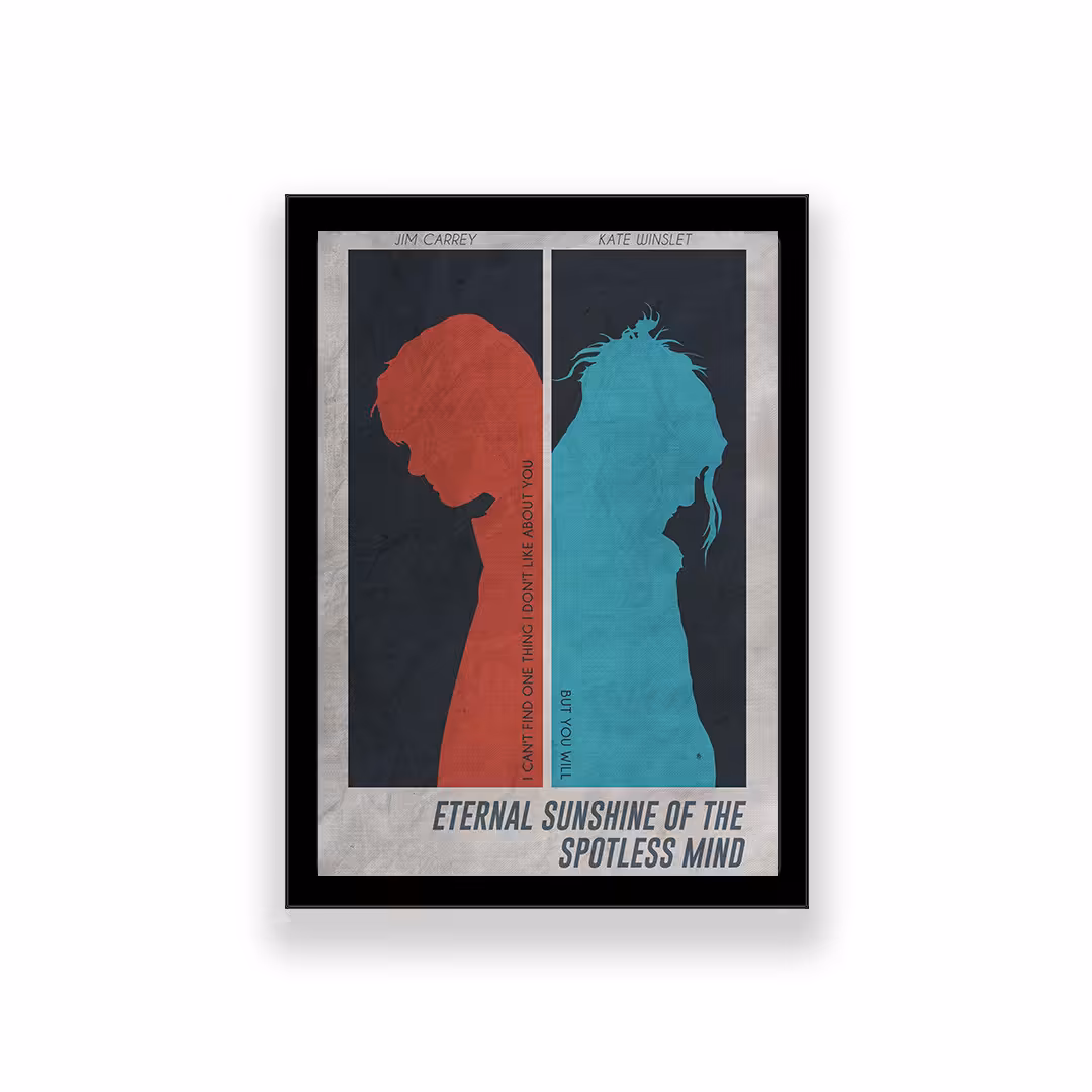 تابلو طرح فیلم eternal sunshine of the spotless mind 