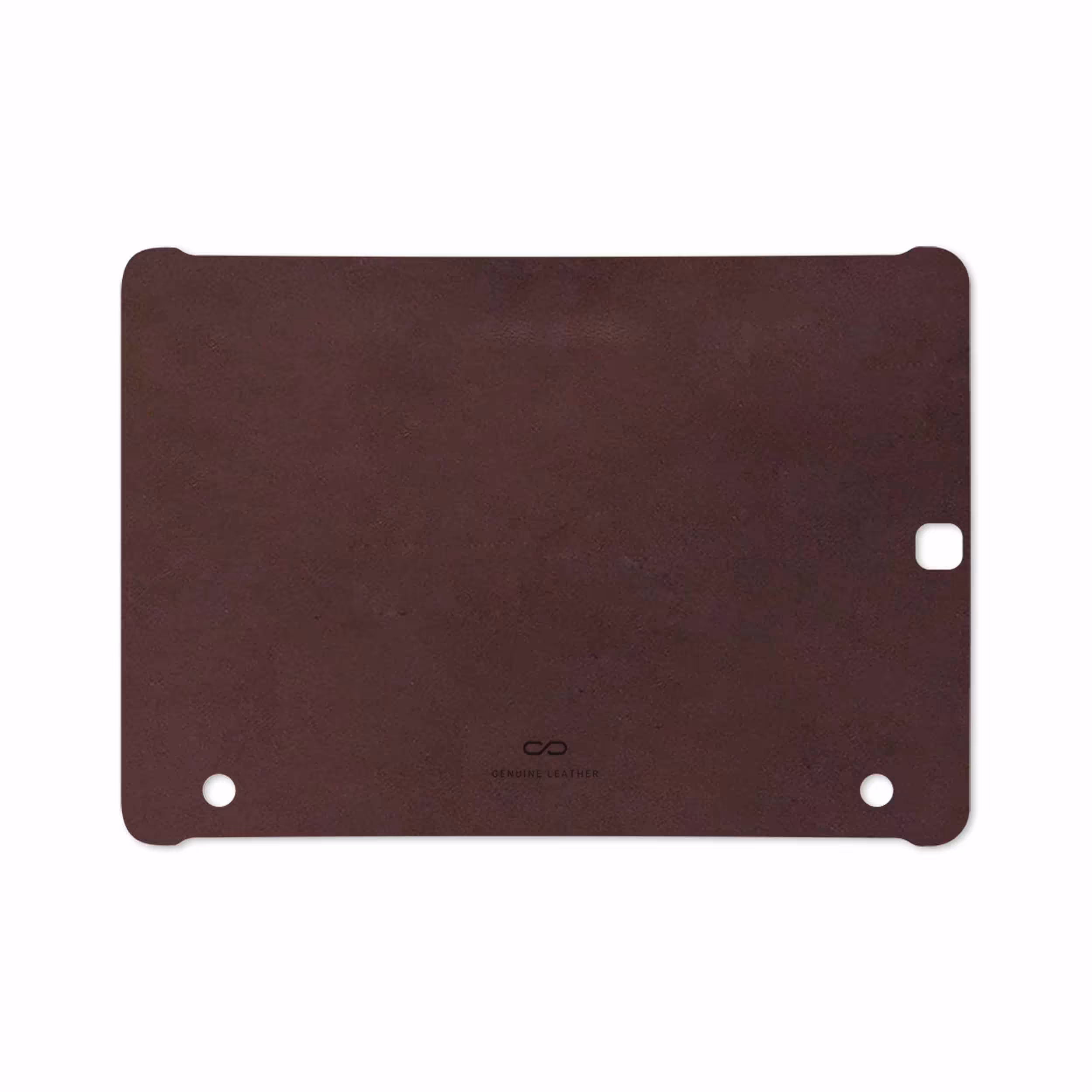 برچسب پوششی ماهوت مدل Matte-Dark-Brown-Leather مناسب برای تبلت سامسونگ Galaxy Tab S2 9.7 2016 T819N