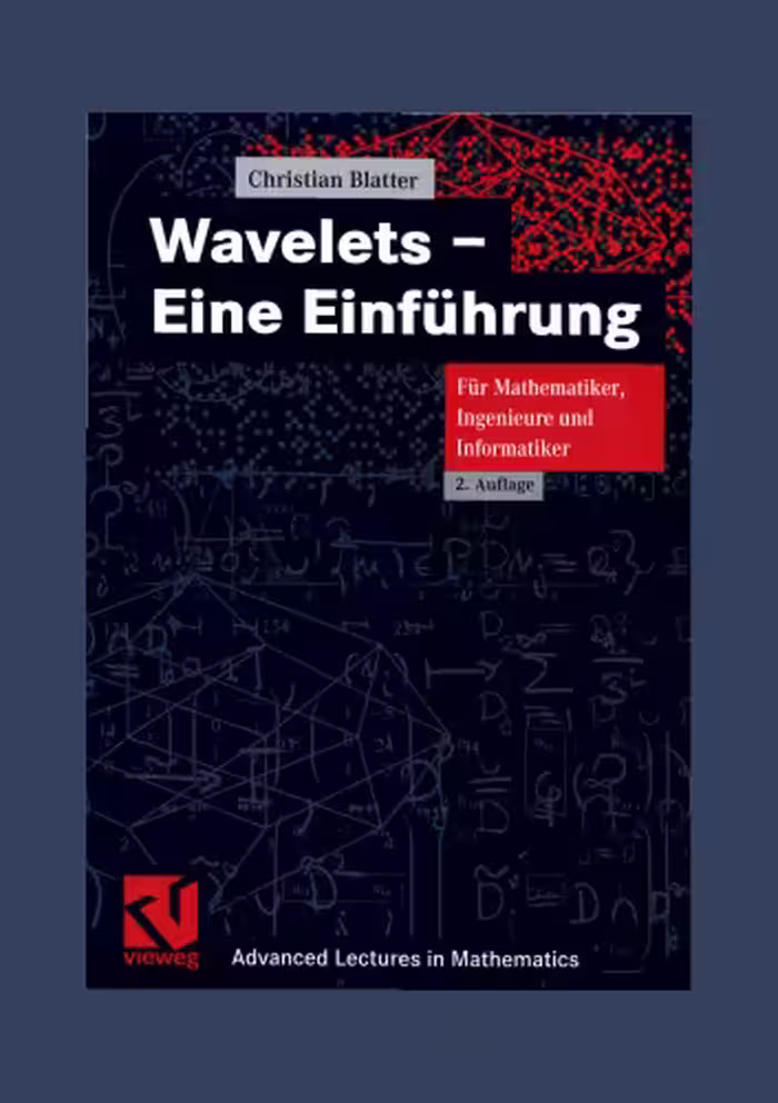 خرید و دانلود نسخه کامل کتاب Wavelets. Eine Einfuhrung.  German