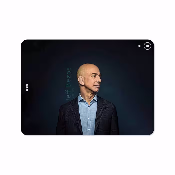 برچسب پوششی ماهوت مدل Jeff Bezos مناسب برای تبلت اپل iPad Pro 11 2018 A1979
