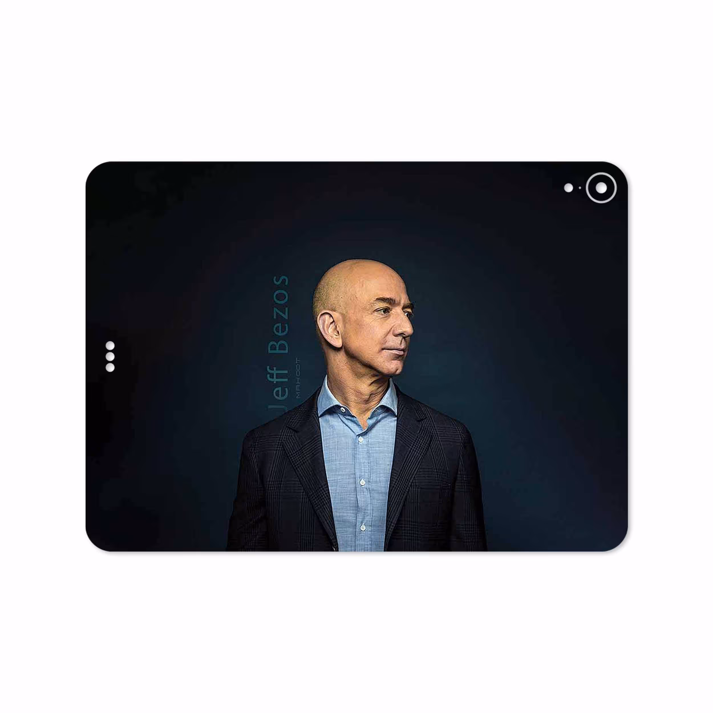 برچسب پوششی ماهوت مدل Jeff Bezos مناسب برای تبلت اپل iPad Pro 11 2018 A1979