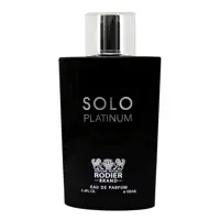 ادو پرفیوم مردانه رودیر مدل Solo Platinum حجم 100 میلی لیتر